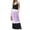 Purple, variant on Women Colorblock Gradient Sleeveless V Neck Sling Maxi Dress