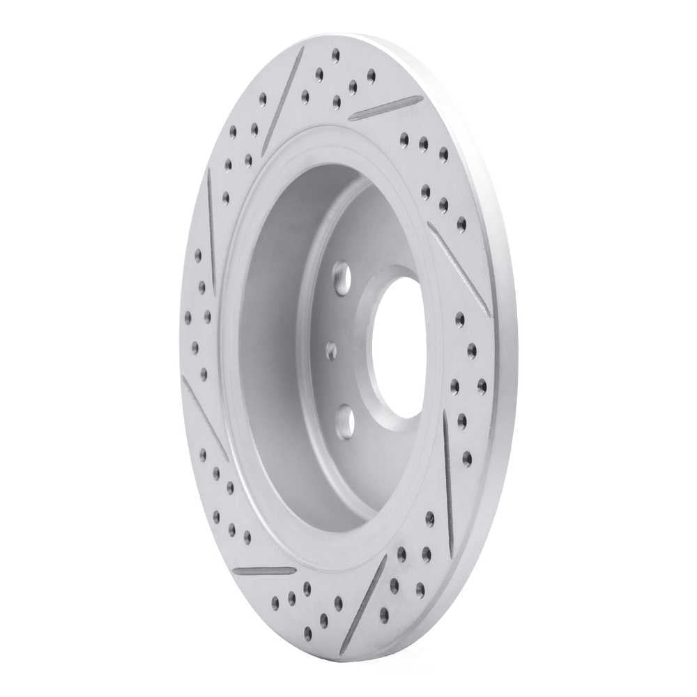 Dynamic Friction Company 830-45015R DFC Geoperformance Rotor - Drilled and Slotted