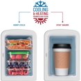 thumbnail image 4 of Mini Refrigerador y Calentador CHEFMAN 4 Lt Azul Cooling and Heating, 4 of 4