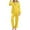 Yellow, variant on Womens Pjs Sets Silk Pajamas for Women Women Pajama Sets Long Sleeve Button Down Sleepwear Comfortable Wear For Women Soft Nightwear Outfit For Daily And Party