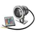 thumbnail image 2 of Waterproof 10W RGB LED Light Garden Fountain Pool Pond Spotlight Super Bright Underwater Light Lamp With Remote Control, 2 of 8