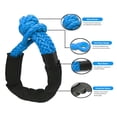 thumbnail image 2 of Mistaha 55mm Red Synthetic Soft Shackle for Off-Road Winch Rope, 10-25 Ton Towing Capacity - Durable UHMWPE Material, Easy Attachment, Compact Size, 2 of 6