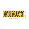 thumbnail image 2 of OUNONA 4PCS Floor Warning Stickers, Anti- Caution Tape for Stairs, Adhesive Safety Signs for Schools, Offices, Walkways, 2 of 8