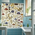 thumbnail image 4 of TIELUTT Fabric Shower Curtain Liner with Reinforced Rustproof for Bathroom Shower Curtain Short Width 72x96 Shower Curtain Fabric inside Shower Curtain Liner Curtain Weights and Shower Curtain, 4 of 5