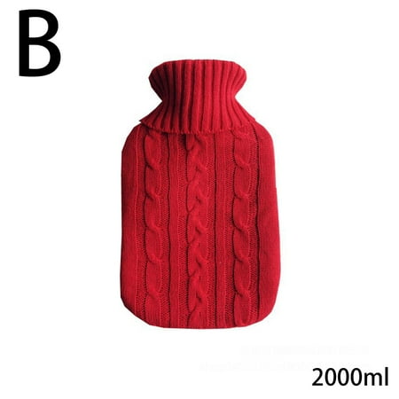 

2 L Large Bottle Quality Hot Water Bottles With Cov 1K9B Knitted I1O9