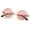 01-Gold Frame/Pink Lens, variant on Circle Sunglasses Women Light Pink Rounded Sun Glasses Men Steampunk Hippie 70s Retro Party Cosplay Cutsom Metal Frame Spring Hinges(Gold Frame Pink Lens)