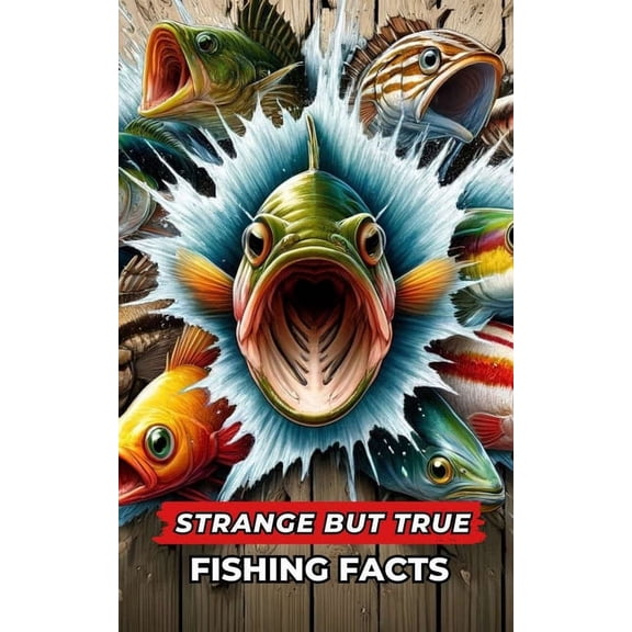 Strange But True Fishing Facts: fishing book, (Paperback)