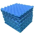 thumbnail image 3 of RYRDWP 10Pcs Acoustic Sound Stop Foam Panel Absorption Sponge Studio KTV Soundproof, 3 of 3