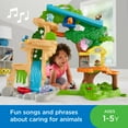thumbnail image 3 of Little People Share & Care Safari Interactive Lights & Sounds Playset, 3 of 9
