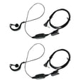 thumbnail image 1 of Walkie Talkie Auricular Operación Operación Auricular Auricular Portátil Reemplazo de reemplazo de pieza para HYT TC310 / TC320 2 Piezas 2.5mm Vogacara EL014578-00, 1 of 7
