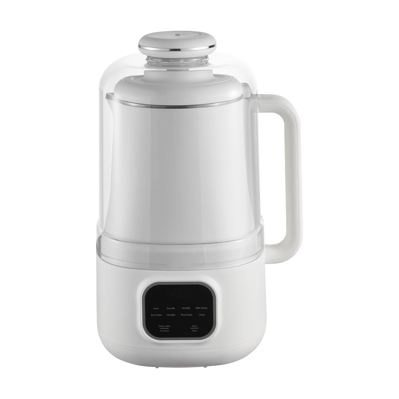 8-in-1 Nut Milk Maker Machine, 34oz Large Capacity, 10 Stainless Steel Blades, Self-Cleaning, Low Noise below 70dB, 12H Preset for Soy Milk Smoothie