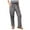Black, variant on VMESZQFG Women's Wide Leg Pants with Pockets Casual Pants for Women plus Size Petite Women's Casual Plaid Print Elastic Waist Drawstring Pants Comfy Trousers Large