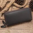 thumbnail image 4 of Bolsos Bolsos Embragues Gran Capacidad Cuero Genuino Moda Hombres Trabajando Compras (Café), 4 of 6