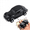 Black, variant on Beetle Classic alloy car model, mini simulation three-door pull-back alloy car toy, birthday gift for adults and kids 1:60 scale