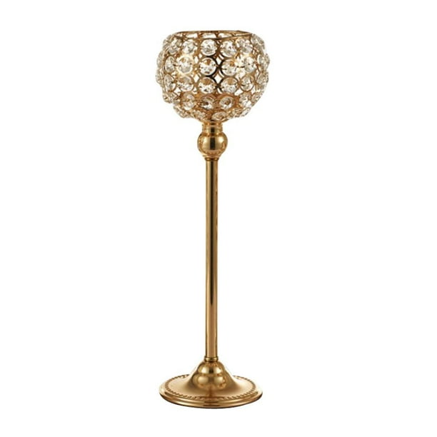 Candelabros de cristal para candelabros, soporte para regalos de bodas de , se ajustan mejor con de lámpara sin llama para té, 15cm 20cm 25cm 30cm 35cm