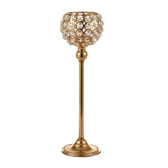 Portavelas de Pilar de Cristal, Candelabros para Decoración para hogar, Boda, , Inauguración en hogar, , de , , 35cm de oro 15cm 20cm 25cm 30cm 35cm