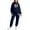 Dark Blue, variant on Valentine's Day Sweatsuits Women 2 Piece Outfit Jogger Set Y2K Cute Hoodie and Pants Tracksuit Set Trouser Suit Casual Leisure Suit Fitness Set Sports Suit Sportswear
