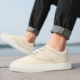 thumbnail image 4 of Adult Platform Canvas Shoes Fashion Men’s Sneakers Classic Non-Slip Low Top Shoes Comfortable Casual Sneakers, 4 of 4