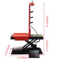 thumbnail image 2 of 165LBS/75KG Tire Elevator Lifting Machine Pneumatic Tire Lift Balancing Machine, 2 of 10