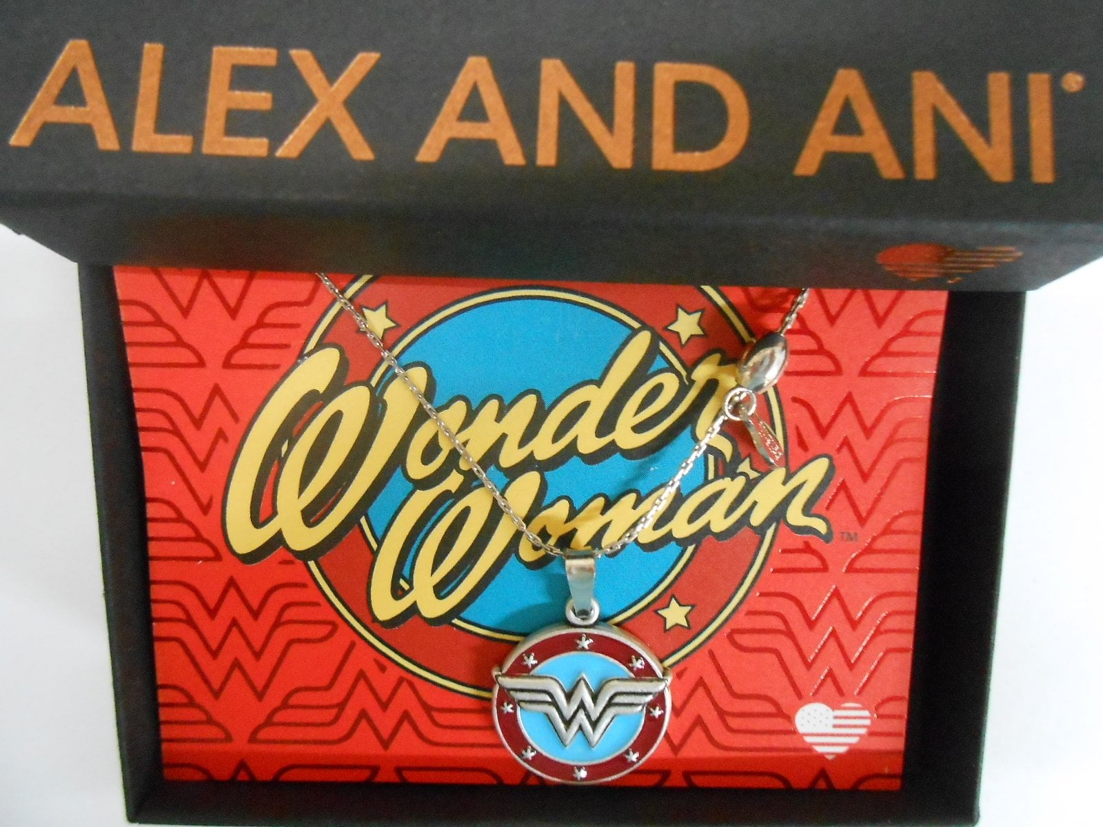 wonder woman necklace alex and ani