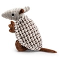 thumbnail image 1 of Juguete para perro Hollypet armadillo de peluche con sonido chirriante, 20 cm, gris, 1 of 8