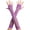 Purple, variant on PIKADINGNIS Women Fishnet Rhinestone Gloves Fingerless Kids Fish Net Arm Sleeve Warmers 80s Emo Scene Accessories
