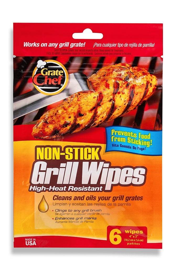 GRATE CHEF GRILL WIPES6P (Pack of 36)