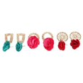 thumbnail image 3 of Pendientes de metal pendientes cómodos para combinar ropa para fiestas para fiestas de baile ANGGREK Otros, 3 of 8