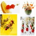 thumbnail image 4 of Cocktail Picks 100 Count 12cm Handmade Sticks Wooden Toothpicks Cocktail Sticks Party Supplies-Gold, 4 of 9