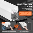 thumbnail image 6 of VEVOR Hexagon Garage Lights, 86400LM, 6500K 14 Grid Systems Honeycomb Hexagonal Garage LED Lights, DIY Cool White Car Detailing Garage Ceiling Lighting Bright Shop Light for Gym Basement Workshop, 6 of 9