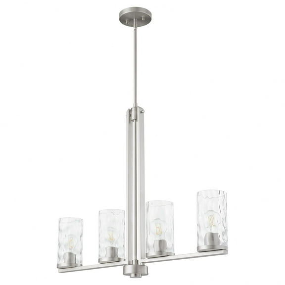 Quorum Lighting - Steinway - 4 Light Linear Chandelier In Contemporary Style-26