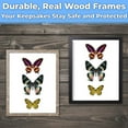 thumbnail image 2 of Eucatus 8x10" Rectangle Black Wooden Shadow Box Display Frames, 1 Pack, 2 of 7