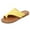 Yellow, variant on Anuirheih Slip on Sandals Women,Women's Soft Soles Slippers Non-slip Sandals Clip Toe Beach Large Size Casual Flats(Black)