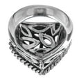 thumbnail image 3 of Rice Grain Inspired Filigree Bali Handmade 925 Sterling Silver Ring, US 6,8, 3 of 3