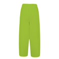 thumbnail image 4 of Women's Linen Blend Wide Leg Pants, Summer Casual Elastic Waist Baggy Trousers, Breathable Loose Fit Paper Bag Waist Pants for Travel, Yoga, and Daily Wear, 4 of 9