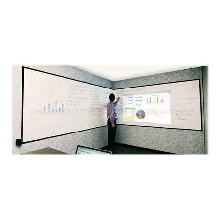 Elite Screens Insta-DE 2 Series IWB5X30W2 - Projection screen (erasable) - wall mountable - 366" (366.1 in) - 6:1 - VersaWhite