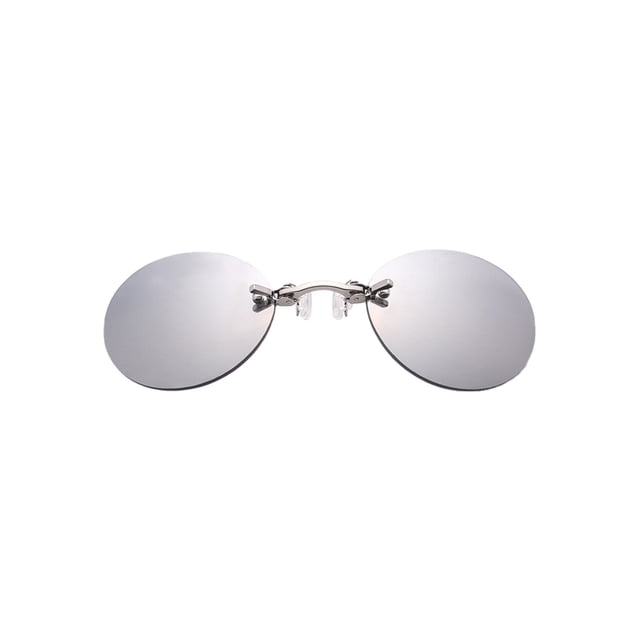 Glasses Riding Round -On Rimless for Men | 2024 Fashion Sun Glasses with -On Convenience and Three Color Options