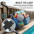 thumbnail image 7 of NOGIS Pool Floats Storage Bag, Foldable Swimming Pool Hanging Mesh Organizer for Balls,Floats,Water Inflatable Toys and Other Pool Accessories (Black), 7 of 7
