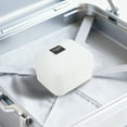 thumbnail image 5 of Unique Bargains 1 Pc Caja de Joyería Simple y Portátil Organizador de Joyería PP Blanco, 5 of 5