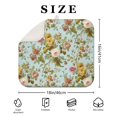 thumbnail image 4 of Microfibre Drying Mat for Kitchen Vintage Floral Pattern Dish Drying Drainer Mat Absorbent Pioneer Drying Mat Washing Up for Glass, Plate & Cup 16inch X 18inch, 4 of 7