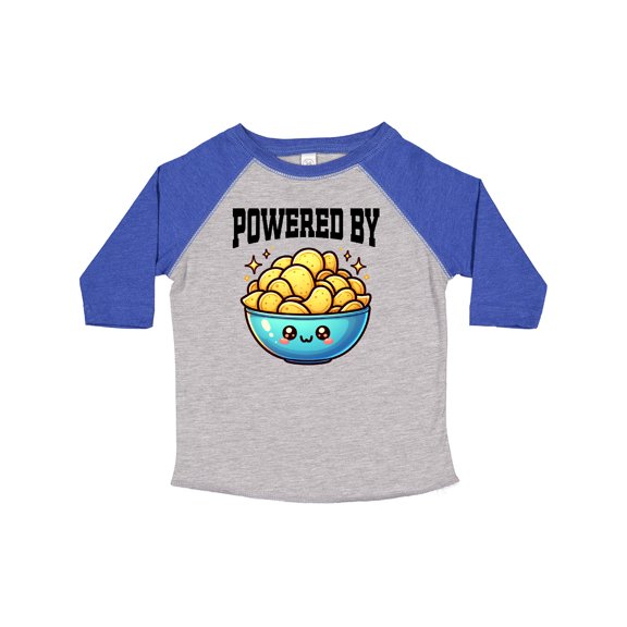 Inktastic Powered by Potato Chips Boys or Girls Toddler T-Shirt