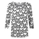 thumbnail image 5 of Xuyuer 3/4 Sleeve Round Neck Top - Women's Versatile 3/4 Sleeve Casual Shirt for Layered Spring Outfits, Transitional Season Styling & Effortless Daily Wardrobe Essential, 5 of 8