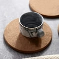 thumbnail image 6 of PP Home 4 Pack Cork Trivet Set 8" Diameter x 0.4" Thick Round Cork Hot Pads for Dishes, Pots, Pans and Plants, 6 of 6