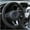 Black, variant on 15" Pink Black Car Steering Wheel Cover, Carbon Fiber Microfiber PU Leather, Elastic Anti-Slip Protector for Most Cars Orange