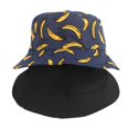 thumbnail image 3 of IDALL Bucket Hats Visor Hats Unisex Adult Double Sided Wear Banana Fisherman Hat Sunscreen Outdoors Cap Sun Hat Summer Hats Blue One Size, 3 of 4