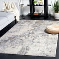 thumbnail image 2 of SAFAVIEH Lagoon Mia Diamond Area Rug, Ivory/Grey, 4' x 6', 2 of 8