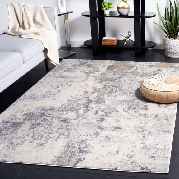 Safavieh Lagoon Mia Diamond Area Rug, Ivory/Gray, 3' x 5'