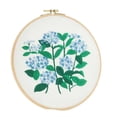 thumbnail image 2 of Full Range Embroidery Kit with Floral Pattern Easy to Use for Beginners Includes 20cm Hoop Color Threads Needle Instructions Perfect for Gifts and DIY Projects Handmade Craft, 2 of 2