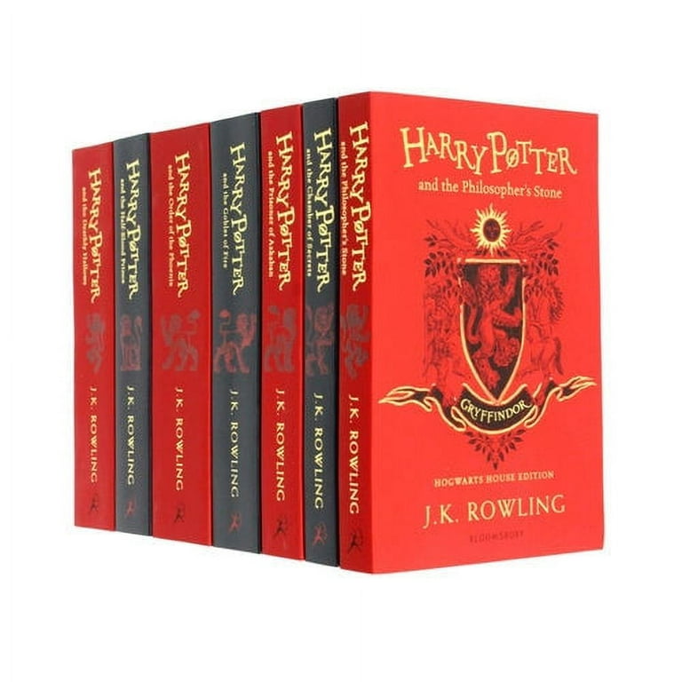 Harry Potter Gryffindor House Editions Paperback Box Set - Walmart.com
