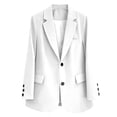 thumbnail image 6 of Miqool Womens Casual Blazer Jacket Open Front Long Sleeve Lapel Loose Fit Work Office Suit Coat with Pockets, 6 of 6